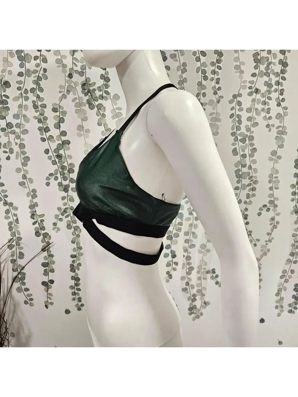 Koral Advanced Infinity Versatility Bra Sz M Green - Picture 4 of 9